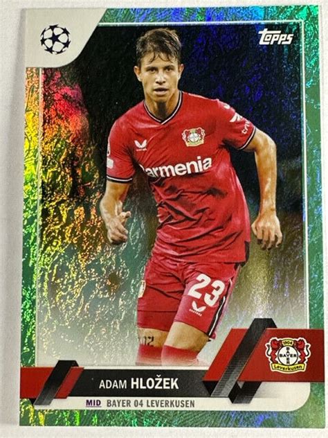 2022 23 Topps Jade Edition UEFA Club UCL Bayer 04 Leverkusen Adam