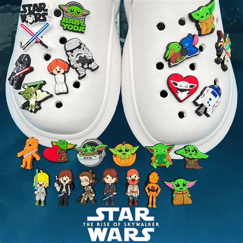 Dijes De Zapatos Yoda De Star Wars Para Zuecos Decoraci N De Sandalias