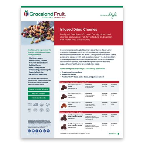 Company & Product Brochures - Graceland Fruit