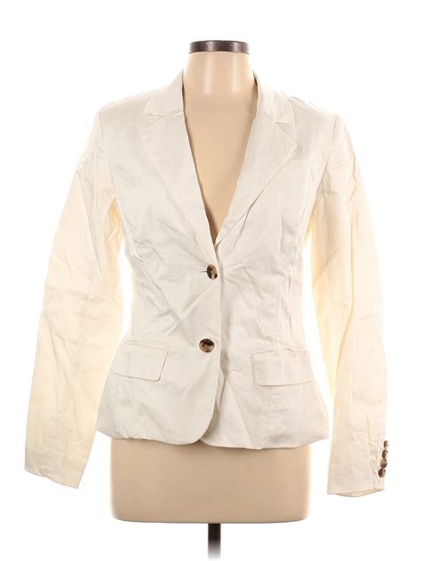 Isaac Mizrahi For Target Ivory Blazer Size 12 51 Off ThredUp