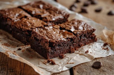 Premium Photo Indulgent Homemade Chocolate Raspberry Brownie Slice On