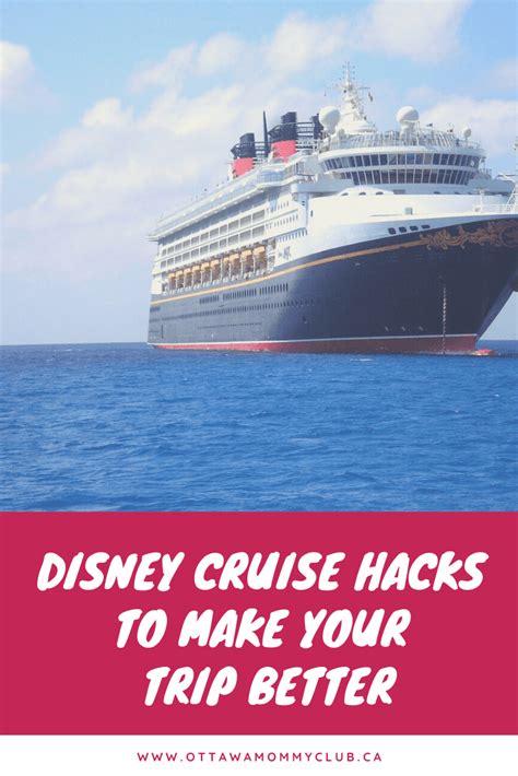 Disney Cruise Hacks To Know Before Sailing Ottawa Mommy Club