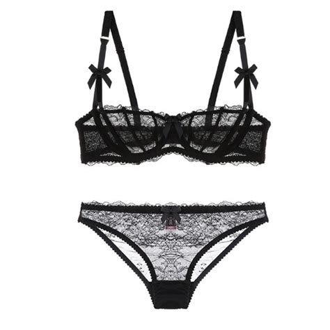 Roupa Interior Das Mulheres Suti S Conjunto N O Acolchoado Perspectiva Suti Bowknot Lingerie
