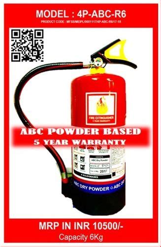 Abc Powder Based Map Fire Extinguisher At Inr In Gurugram