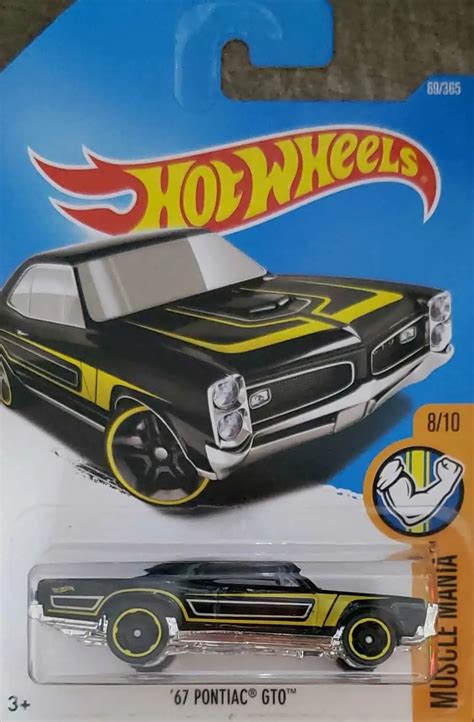Hot Wheels Muscle Mania 67 Pontiac GTO Universo Hot Wheels