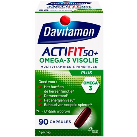 Davitamon Actifit 50 Omega 3 Visolie Capsules Kruidvat NL