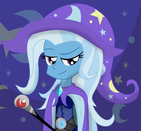 330477 Safe Artist Dazed And Wandering Trixie Equestria Girls G4