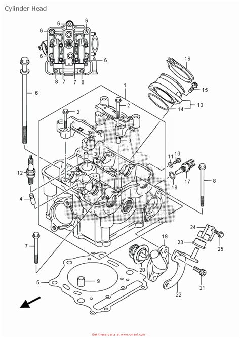 Suzuki Lt A X Z Kingquad Axi X Cylinder Head Buy Original