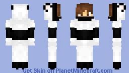 Panda boy Minecraft Skin