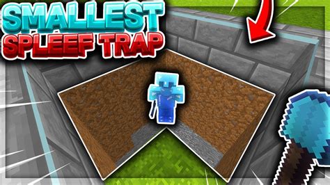 I Made The Smallest Spleef Trap In My 5x5 Base Minecraft Hcf Youtube