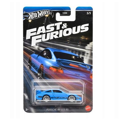 Samoch D Hot Wheels Fast Furious Szybcy I W Ciekli Porsche Gt Rs