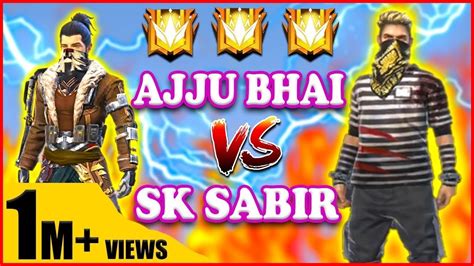 Ajjubhai Vs Sk Sabir Boss Total Gaming Vs Sk Sabir Gaming Custom