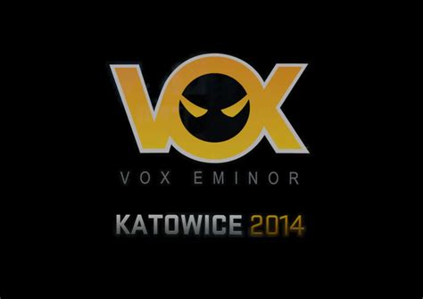 Sticker Vox Eminor Katowice 2014 CS GO CS2 VPESPORTS