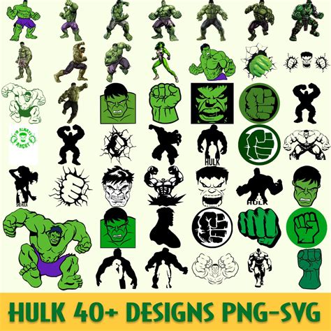 Designs Hulk Hulk Svg Bundle Hulk Face Svg For Cricut Hulk Hands