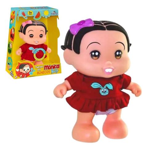 Boneca Turma Da M Nica Baby Fala Frases Original Adijomar Bonecas