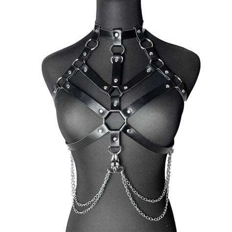 Sexy Underwear Woman Har Bondage Harness Lingerie Goth Clothing Leather