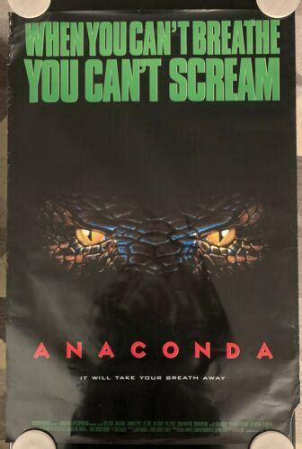 Vintage 1997 Anaconda Movie Poster | #3916556043