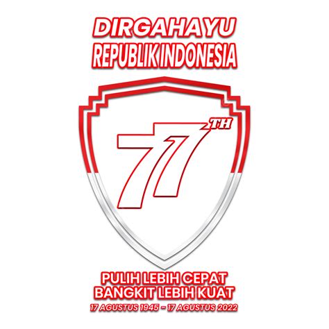 Gambar Logo Hut Ri 77 Tahun 2022 Dirgahayu Republik Indonesia Free Vector Logo Hut Ri 77