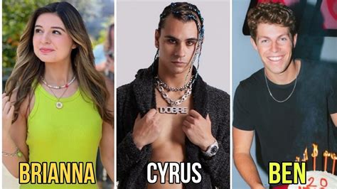 Cyrus Dobre Vs Ben Azelart Vs Brianna Mizura Lifestyle Comparison 2023