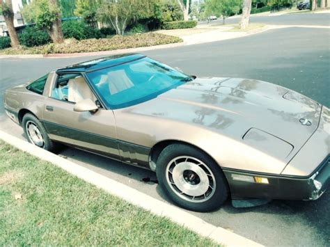 Corvette 1985 1 Owner All Original 92kmiles Runs Good Targa Top 4 Spd