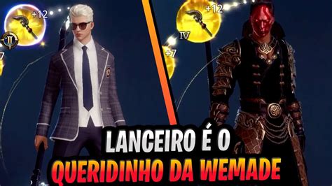 LANCEIRO TEM AS MELHORES SKINS DO JOGO CORTES MIR4 YouTube