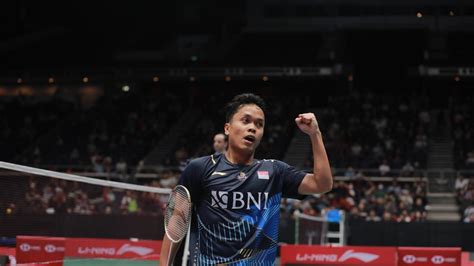 Hasil Semifinal Singapore Open Anthony Ginting Wakil Terakhir