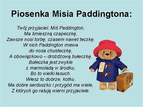 Listopada Wiatowy Dzie Pluszowego Misia Mi Jest