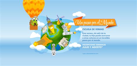 Summer Camp Un Paseo Por El Mundo Escuela Nemomarlin