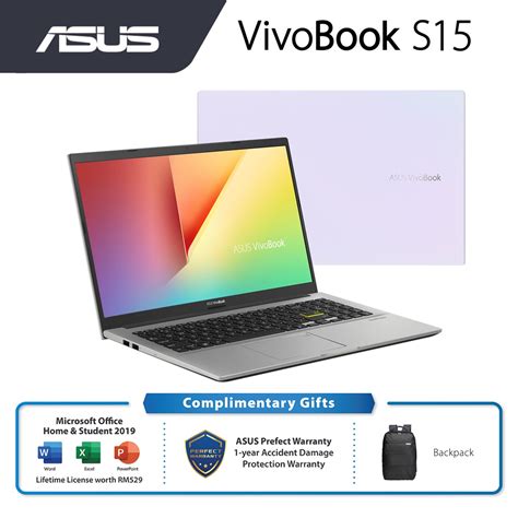 Asus Vivobook White I7 1165g78gb512gb Ssd156 Fhdw10hands S533e Abn359ts Shopee Malaysia