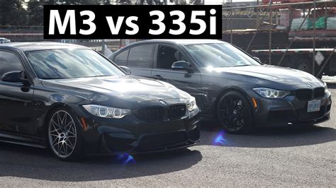 F80 BMW M3 VS F30 BMW 335i Sound Battle - YouTube