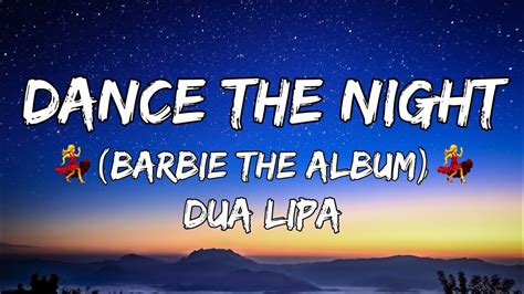 Dua Lipa “watch Me Dance Dance The Night Away” Lyrics Youtube