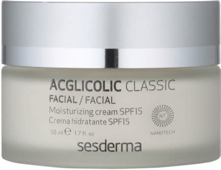 Sesderma Acglicolic Classic Facial Crema Hidratante Rejuvenecedora SPF