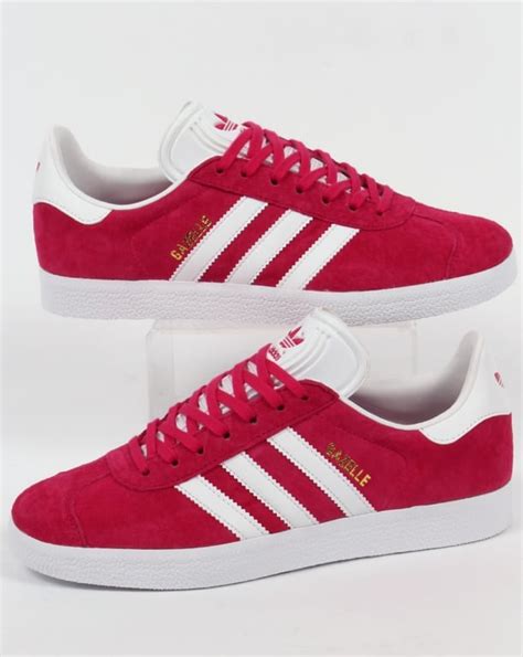 Adidas Gazelle Trainers Pinkwhite Bold Deep Suede Originals Og