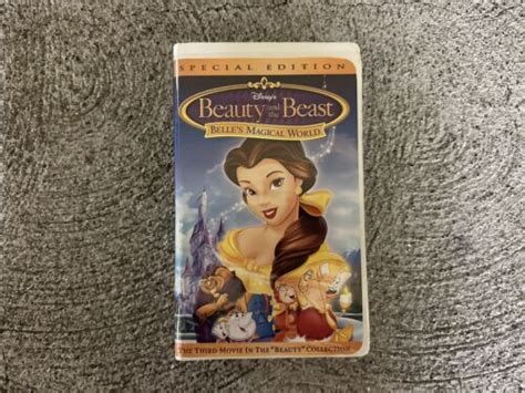 Beauty And The Beast Belles Magical World Vhs Special Edition