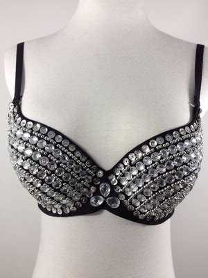 Nightclub Sexy Sequins Color Diamond Rivet Rhinestone Singers Nightclub Bar Performance Bra Hot