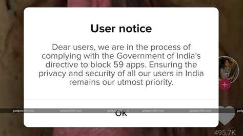 Is Tiktok Banned From India Those Who Violate Tiktok S Policies Can