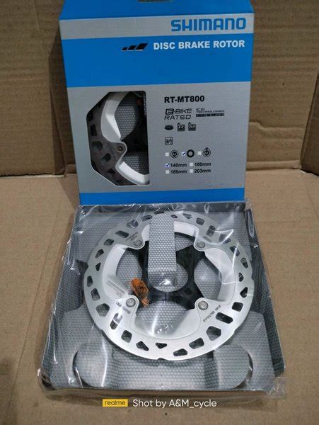 Jual Rotor Shimano Xt Rt Mt800 Centrelock 140mm Ice Tech Original Japan