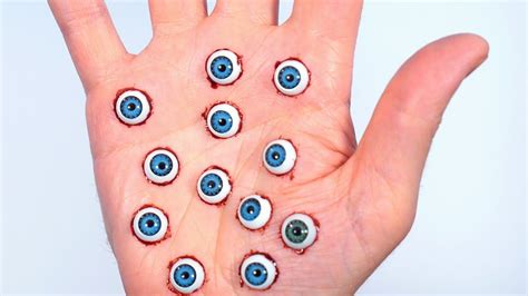 BABY EYEBALLS GROW ON HAND YouTube