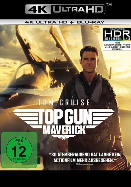 TOP GUN MAVERICK 4K Ultra HD Blu Ray UHD BLU RAY NEU EUR 19 99