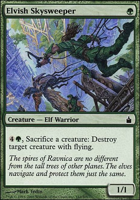 Mono Green Elves Commander Edh Mtg Deck