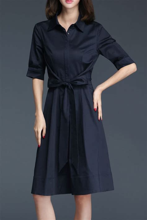 Knee Length Shirt Dress Fashionismypassion Cotton Dresses Online Casual Prom Dresses Dresses