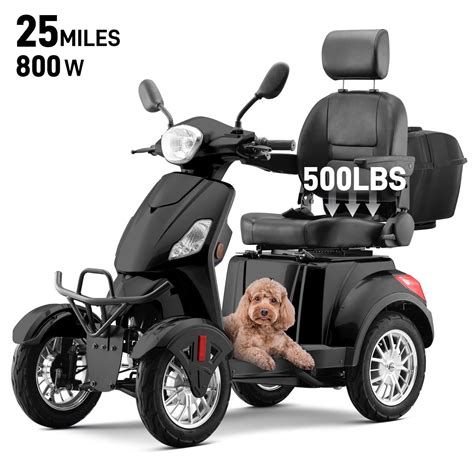 Arshin Mobility Scooters for Seniors & Adults,500lbs Capacity Heavy