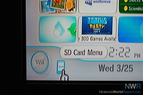 The Wii Sd Card Menu A Walkthrough News Nintendo World Report