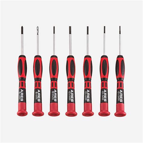 7-Piece Precision Screwdriver Set - S2 Steel Screwdriver Shafts