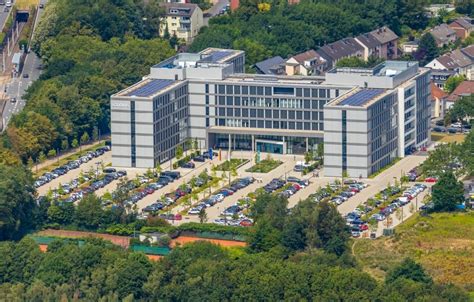 Bochum Aus Der Vogelperspektive Neubau Eines B Ro Und Gesch Ftshauses