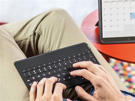 The Logitech Keys-To-Go keyboard for Windows is small enough to fit in ...
