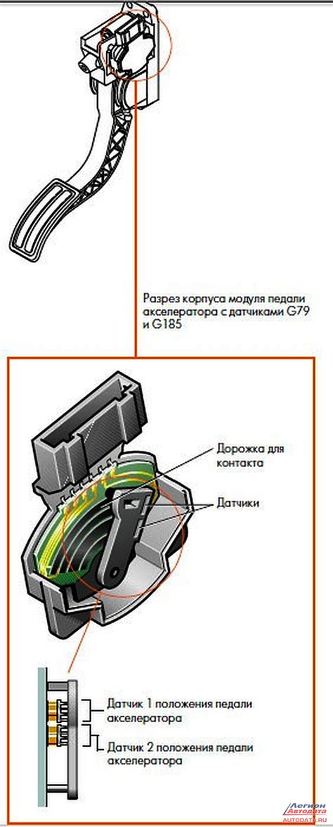 Электронная педаль газа на приоре и калине: замена, настройка, принцип ...