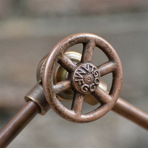 Round Knob - Antique Copper