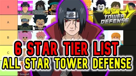 6 Star Tier List Which 6 Star Should I Get In All Star Tower Defense