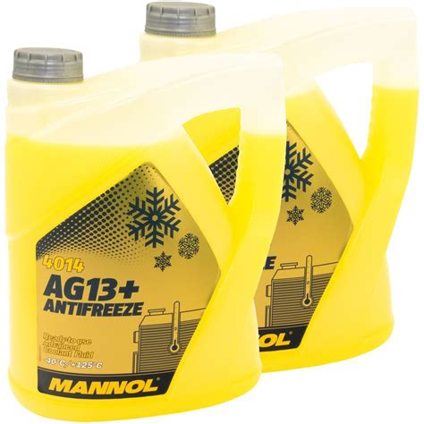 Kühlerfrostschutz MANNOL 2 X 5 Liter 40C gelb online im MVH Sho 21 95